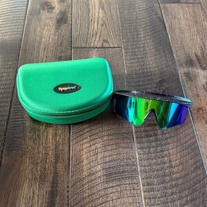 Tipsy Elves NEW Major Lazer‎ Visor Sunglasses In Case